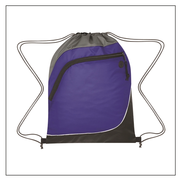 Royal Blue color option for Translucent Drawstring Sports Bag