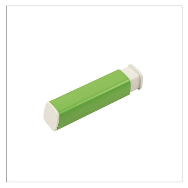 Lime color option for Power Bank With Mobile Stand In A Gift Box