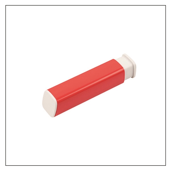 Red color option for Power Bank With Mobile Stand In A Gift Box