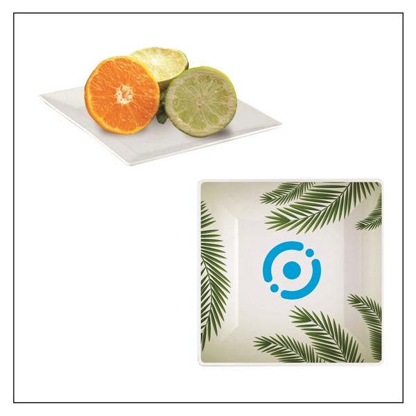 White color option for Regular Sized Square Plate