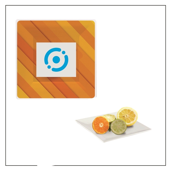White color option for Large Sized Square Plate