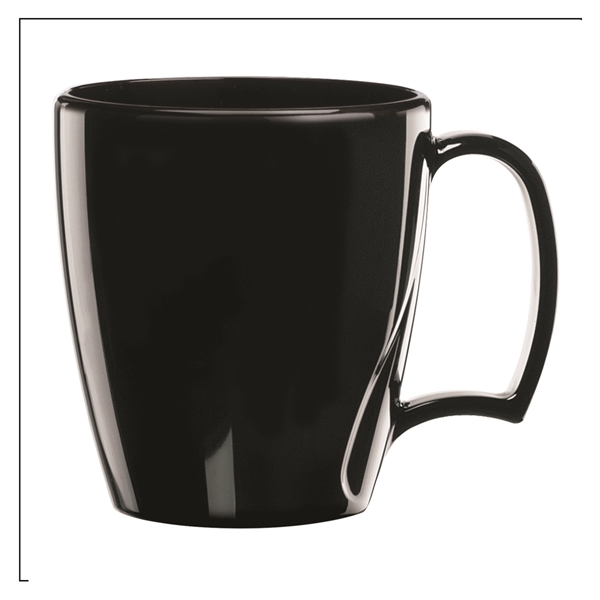 Black color option for Arrondi® Break Resistant Everyday Mug