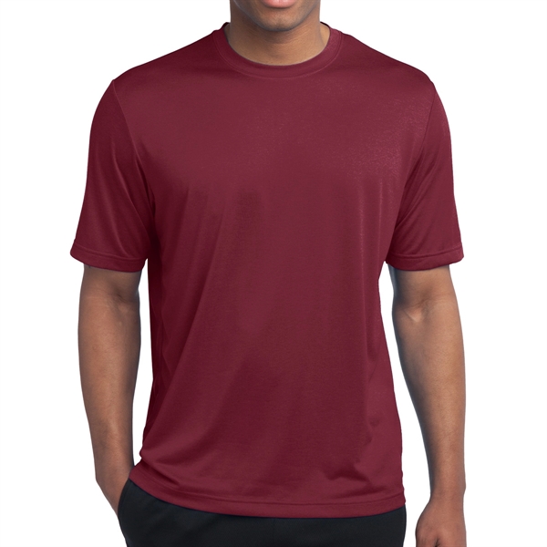 Cardinal Heather color option for Heather Jersey Shirt