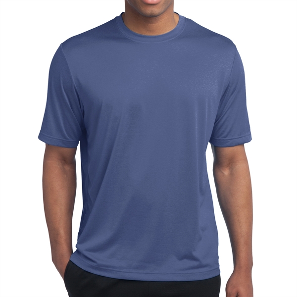 True Navy Heather color option for Heather Jersey Shirt