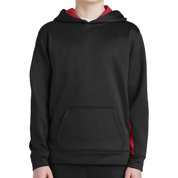 Black/Deep Red color option for Alternate Moisture Hooded Pullover