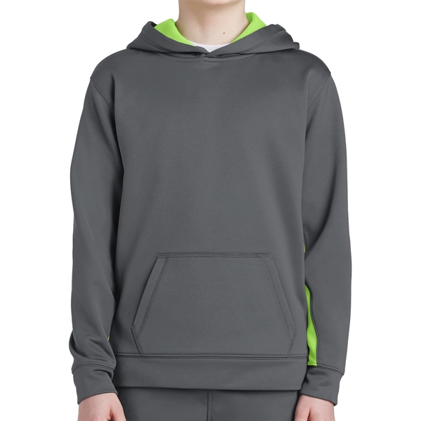 Dark Smoke Grey/Lime Shock color option for Alternate Moisture Hooded Pullover
