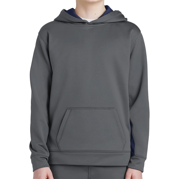 Dark Smoke Grey/Navy color option for Alternate Moisture Hooded Pullover