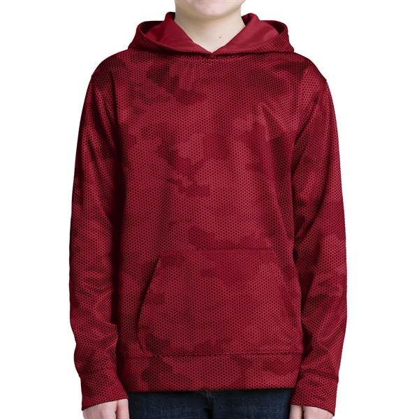 Deep Red color option for Jaded Fleece Hooded Pullover