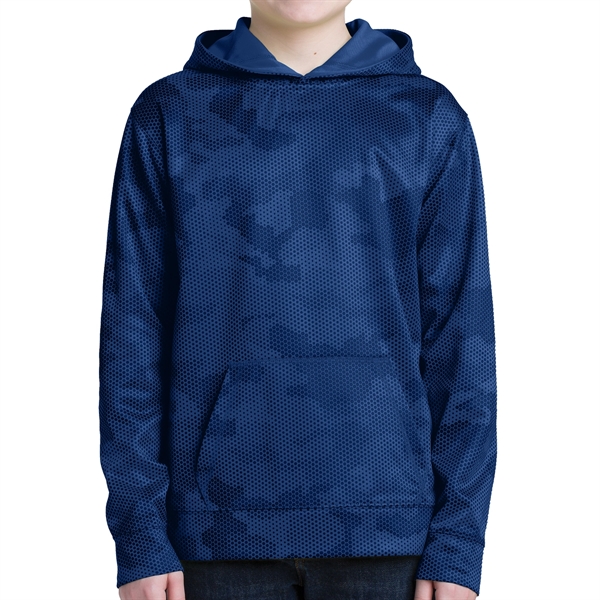 True Royal color option for Jaded Fleece Hooded Pullover