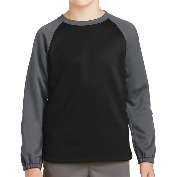 Black/Dark Smoke Grey color option for Polyester Anti Static Crewneck Shirt
