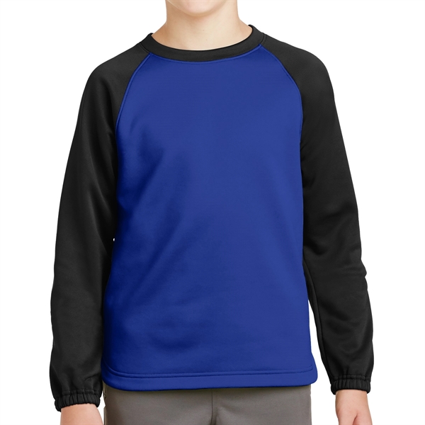 True Royal/ Black color option for Polyester Anti Static Crewneck Shirt