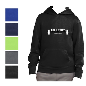 Photo of Sport Tek® Sport Wick® Youth's Fleece Made Pullover Hoodie
