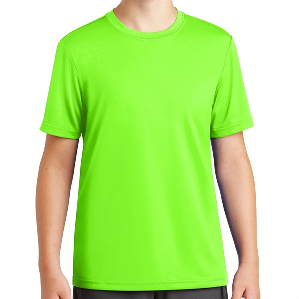 Neon Green color option for Kids' Polyester Tee