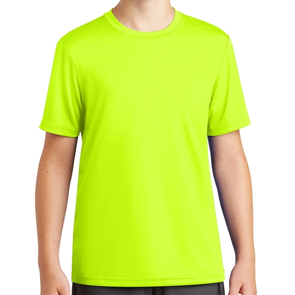 Neon Yellow color option for Kids' Polyester Tee