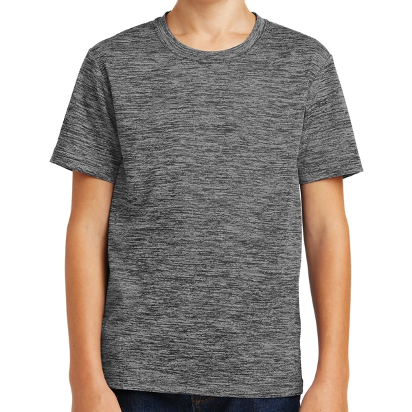 Black Electric color option for Marble Electric Posi Charge® Shirt.