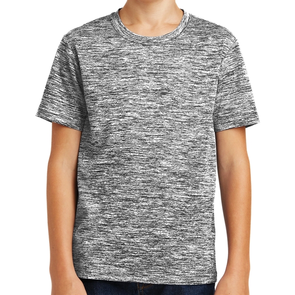 Gray-Black Electric color option for Marble Electric Posi Charge® Shirt.