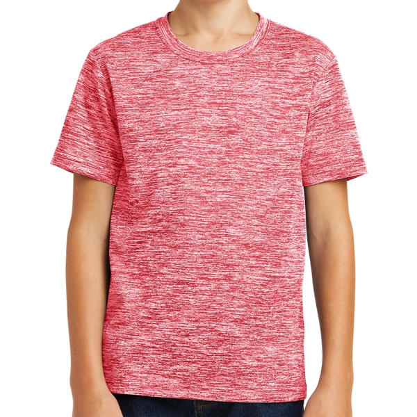 Power Pink Electric color option for Marble Electric Posi Charge® Shirt.