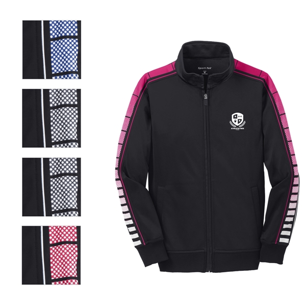 Black/ True Red color option for Cadet Single Leeve Stripe Designed Jacket
