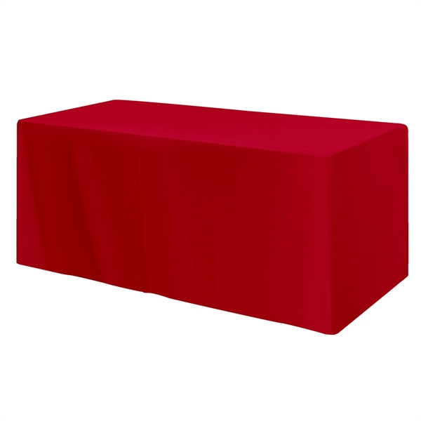 Red color option for Fitted 4 Sided Cover For A 6' Standard Table