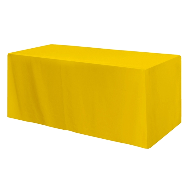 Yellow color option for Fitted 4 Sided Cover For A 6' Standard Table