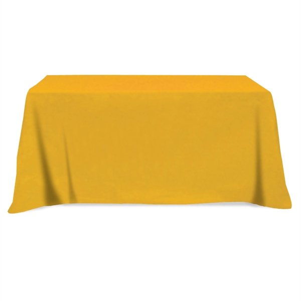 Athletic Gold color option for Flat 3 Sided Table Cover