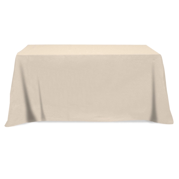 Ivory color option for Flat 3 Sided Table Cover