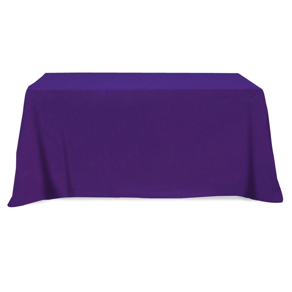 Purple color option for Flat 3 Sided Table Cover