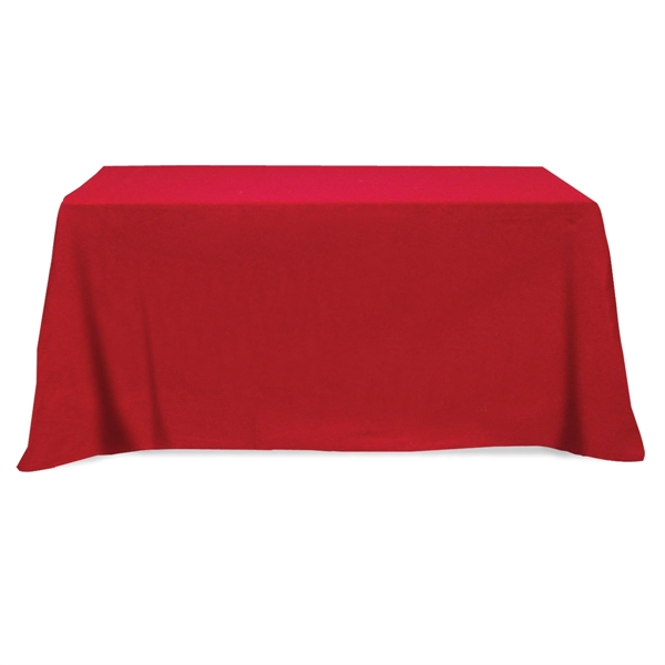 Red color option for Flat 3 Sided Table Cover