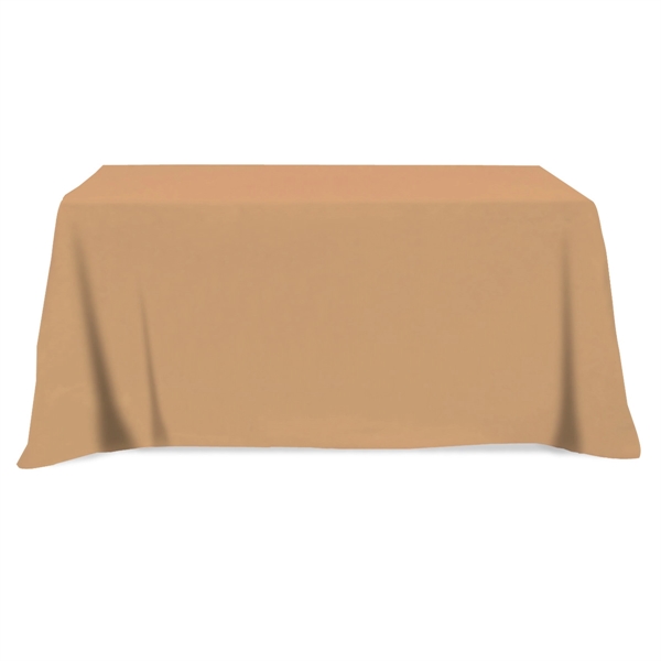 Tan color option for Flat 3 Sided Table Cover