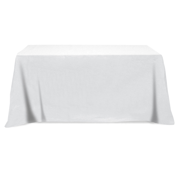 White color option for Flat 3 Sided Table Cover