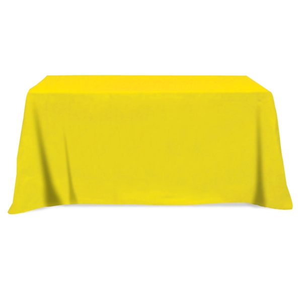 Yellow color option for Flat 3 Sided Table Cover