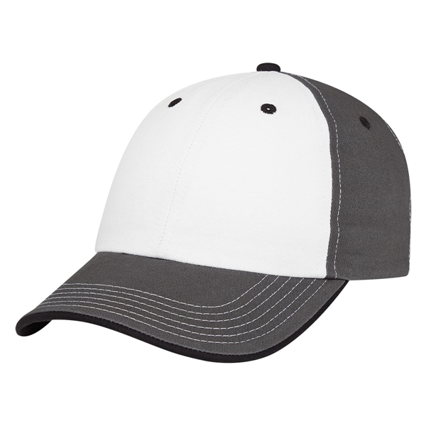 Gray With White And Black         B color option for Classic Cotton Cap