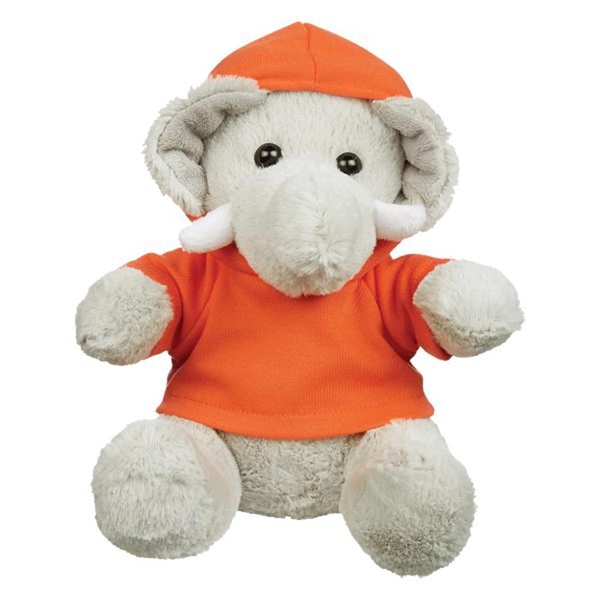 Gray color option for 8" Colorful Pulpy Elephant Toy
