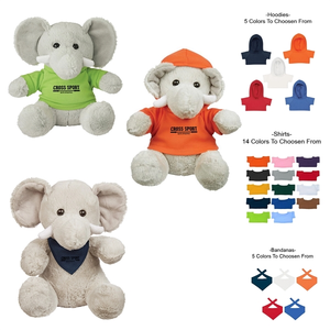 Photo of 8" Colorful Pulpy Elephant Toy