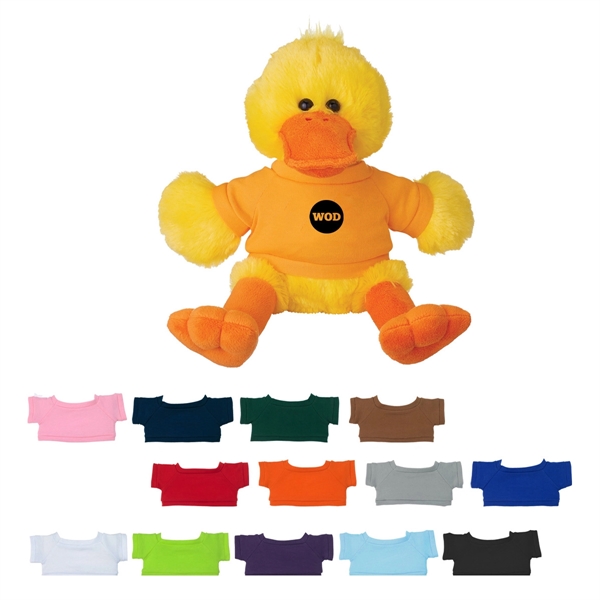 Yellow color option for 8" Soft Colorful Duck