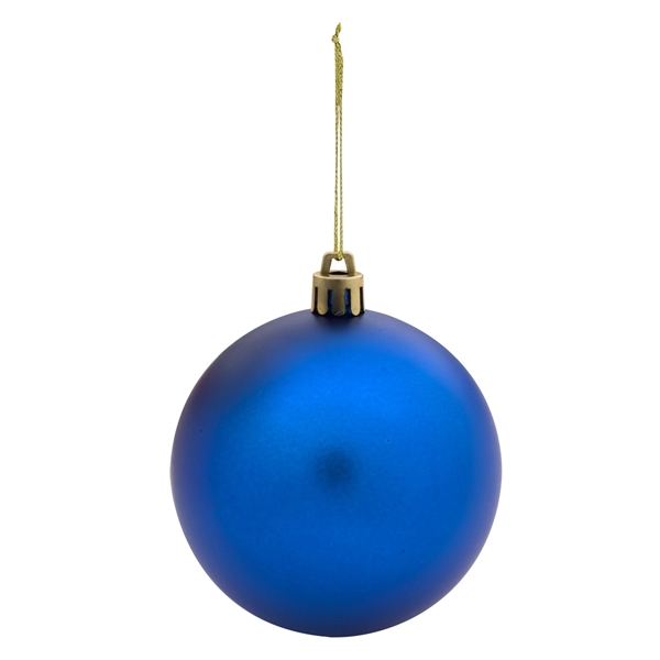 Blue color option for Round Custom Ornament