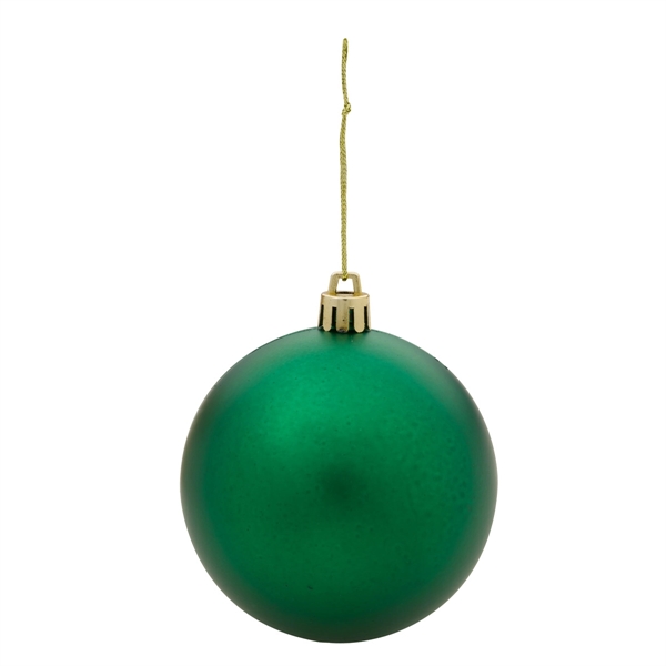 Green color option for Round Custom Ornament