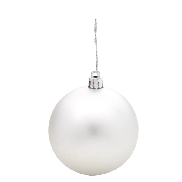 Silver color option for Round Custom Ornament
