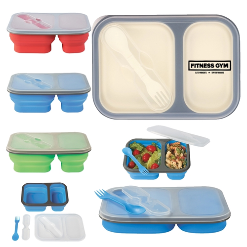 Main photo of Dual Compartment Food Container