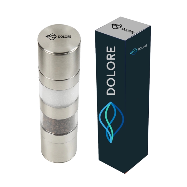 Silver color option for Salt And Pepper Shaker In A Gift Box