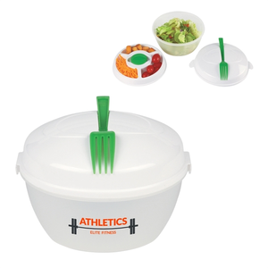 Photo of Portable Salad Bowl With Handled Box