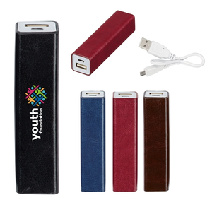 Photo of High Tech Leatherette Power Bank