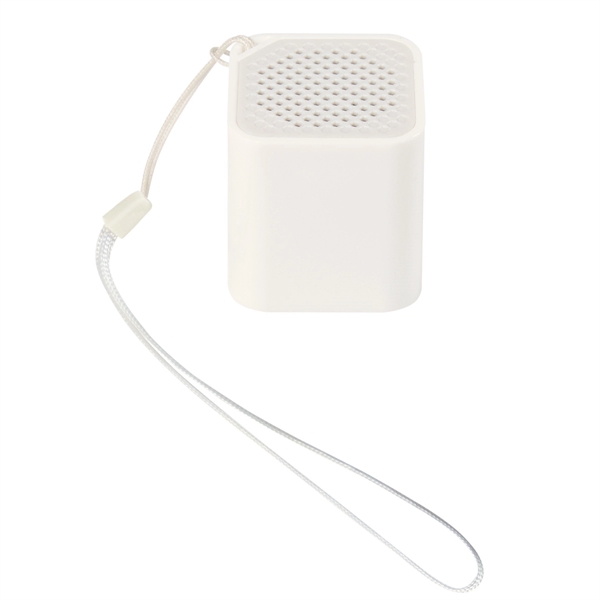 White color option for Pocketable Bluetooth Cube Speaker