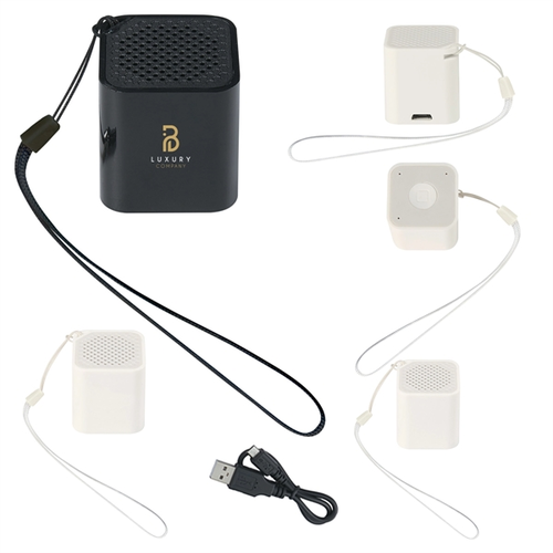 Main photo of Pocketable Bluetooth Cube Speaker