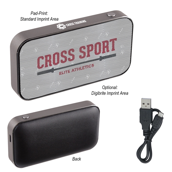 Black color option for Nano Bluetooth Speaker With Gift Box
