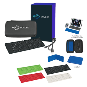 Photo of Portable Cased Wireless Keyboard In Box