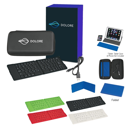 Photo of Portable Cased Wireless Keyboard In Box