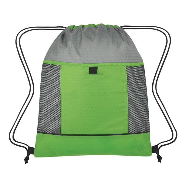 Lime With Gray color option for Ripstop Backpack