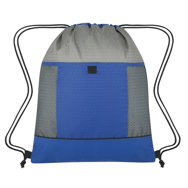 Royal Blue With Gray color option for Ripstop Backpack