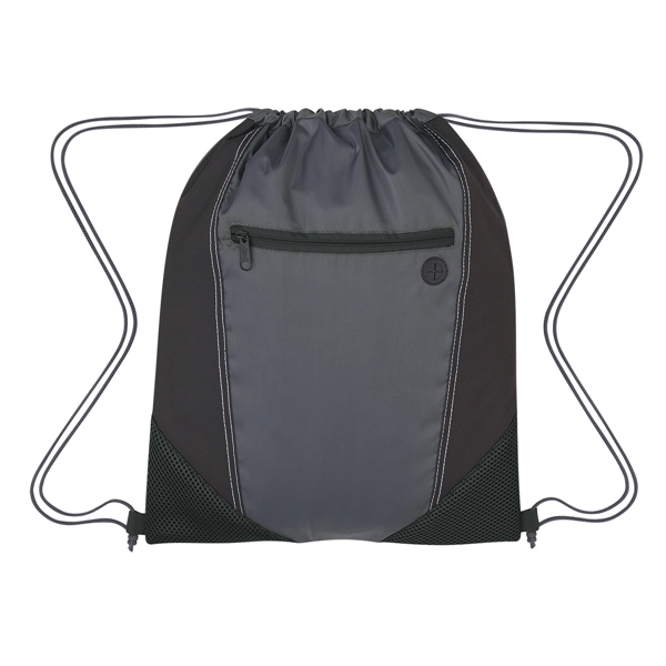 Black With Black color option for Dual Tone Backpack